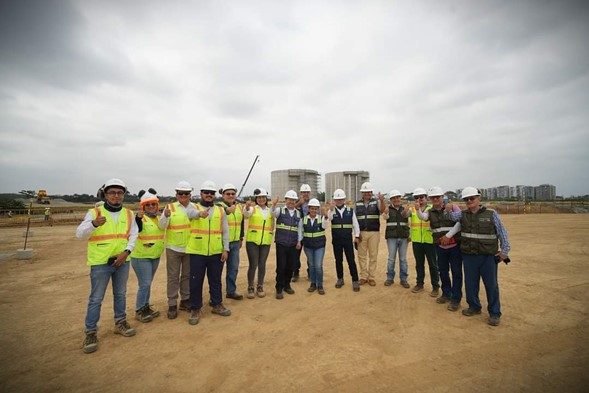 VISITA DE MISIÓN TÉCNICA DE LA CAF A EMAPAG